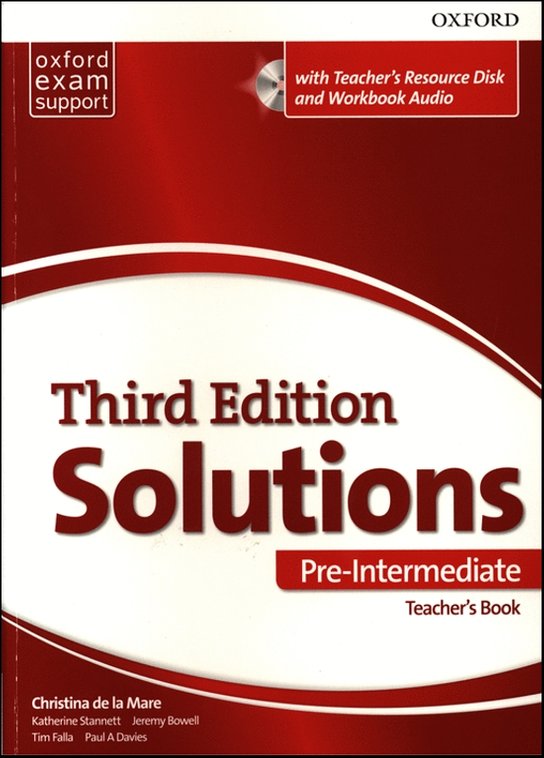 Solutions 3rd Edition Pre-Intermediate Teacher's Pack