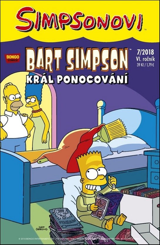Bart Simpson Král ponocování