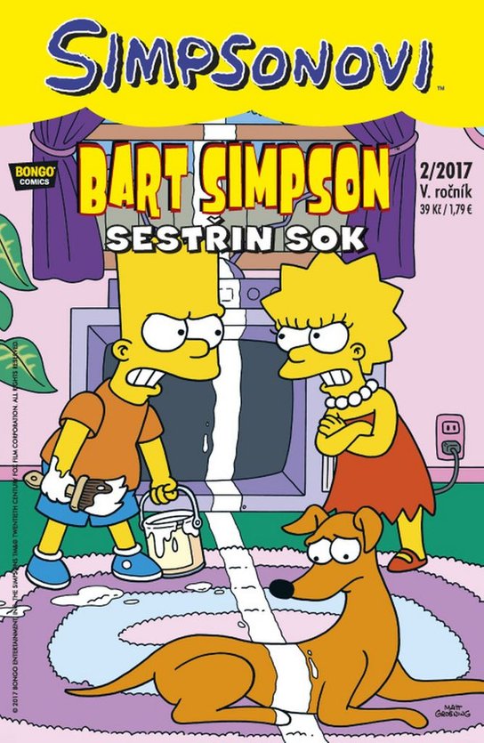 Bart Simpson Sestřin sok