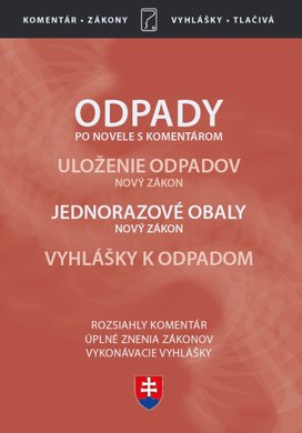 Odpady po novele s komentárom, Uloženie odpadov, Jednorazové obaly