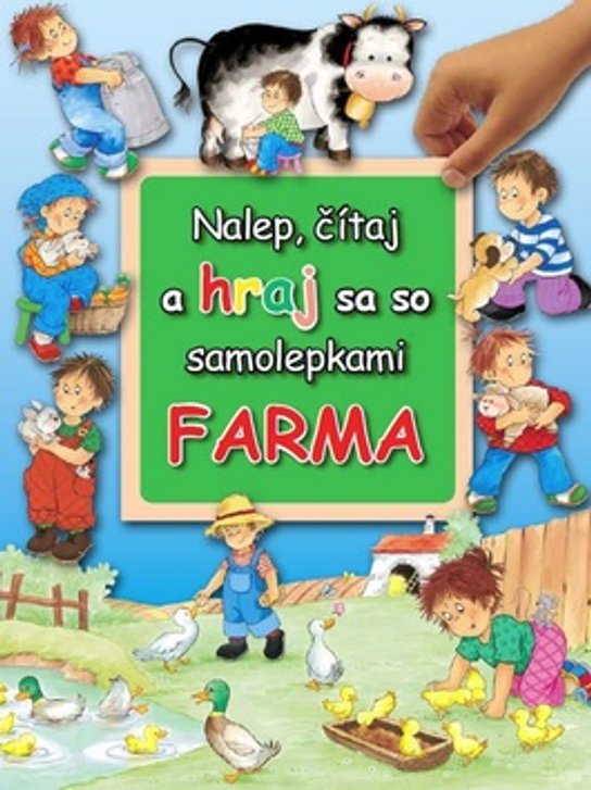Nalep, čítaj a hraj sa so samolepkami Farma