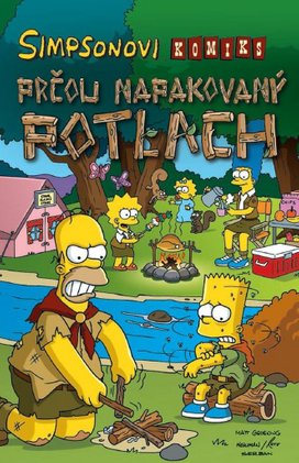 Simpsonovi Prčou napakovaný potlach
