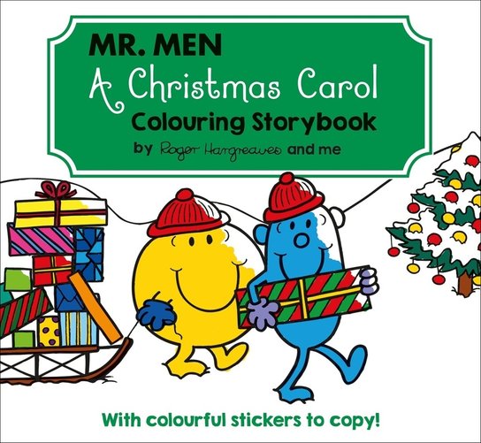 Mr Men: A Christmas Carol Colouring Storybook