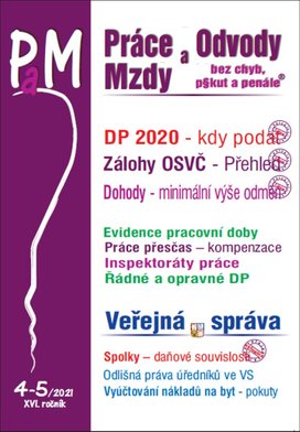 Práce a Mzdy, bez chýb, pokút a penále 4-5/2021