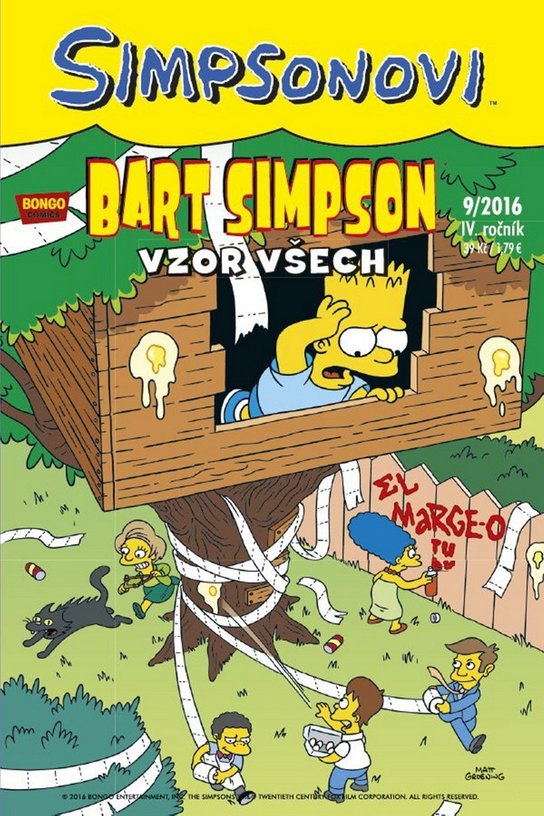 Bart Simpson Vzor všech