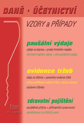 Daně Účetnictví Vzory a případy 1/2020