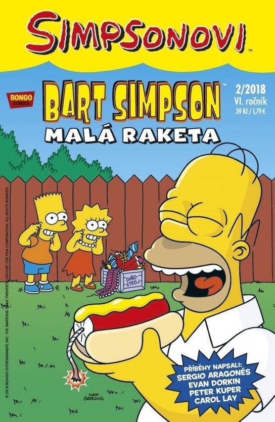 Bart Simpson Malá raketa