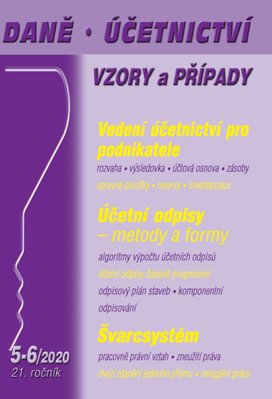Daně Účetnictví Vzory a případy 5-6/2020