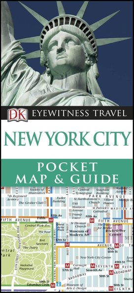 DK Eyewitness Travel New York City Pocket Map and Guide