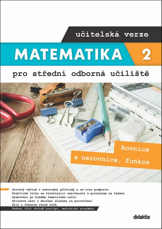Matematika 2 pro střední odborná učiliště učitelská verze