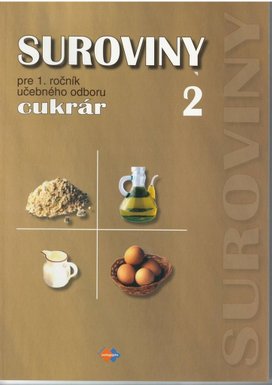 Suroviny pre 1. ročník učebného odboru cukrár 2