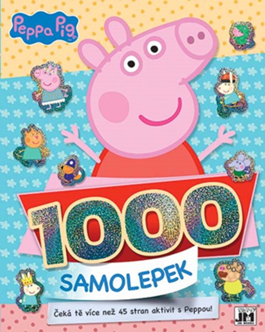 Peppa Pig 1000 samolepek