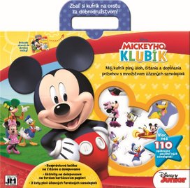 Zábavný kufrík Mickeyho klubík