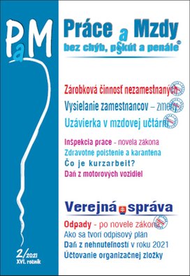 Práce a Mzdy, bez chýb, p§kút a penále 2/2021