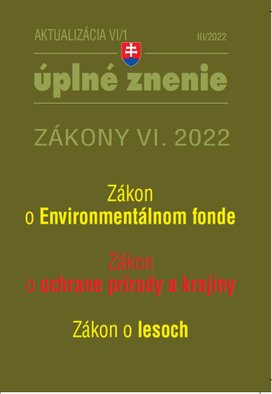 Aktualizácia VI/1 2022