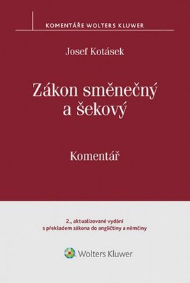 Zákon směnečný a šekový Komentář