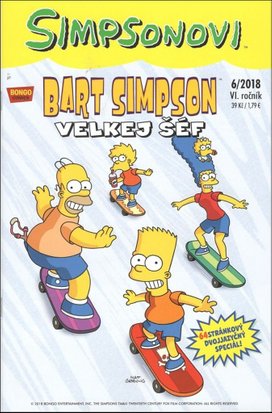 Bart Simpson Velkej šéf