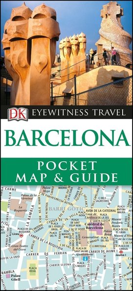 DK Eyewitness Travel Barcelona Pocket Map and Guide