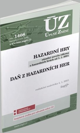 ÚZ 1408 Hazardní hry, Daň z hazardních her