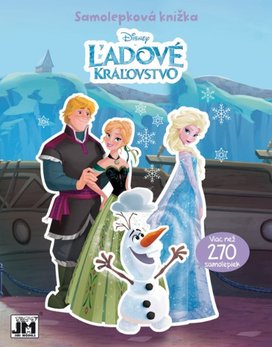 Samolepková knižka Ľadové kráľovstvo