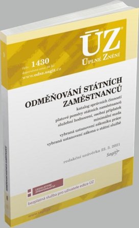 ÚZ 1430 Odměňování státních zaměstnanců