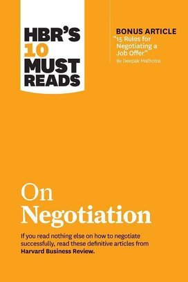 HBR Must Read on Negotiation