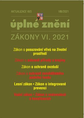 Aktualizace VI/3 – Zákon o posuzování vlivů na životní prostředí