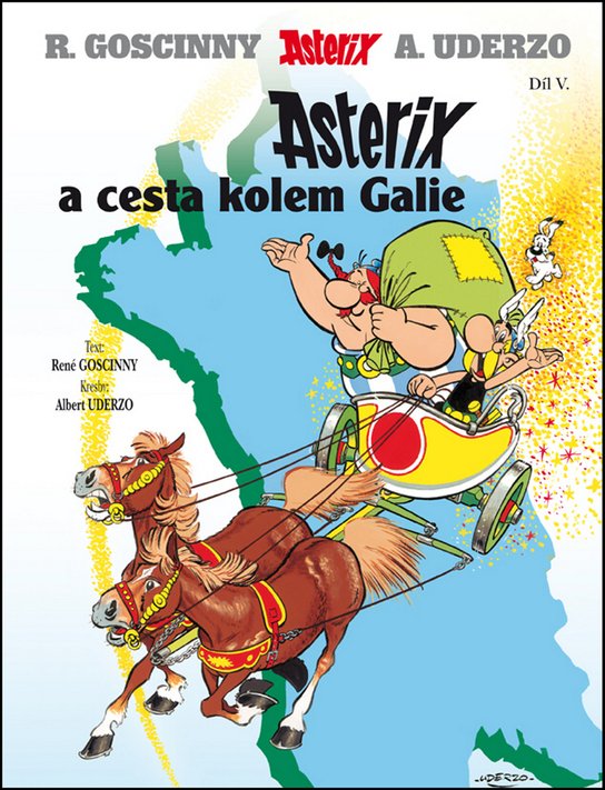 Asterix a cesta kolem Galie