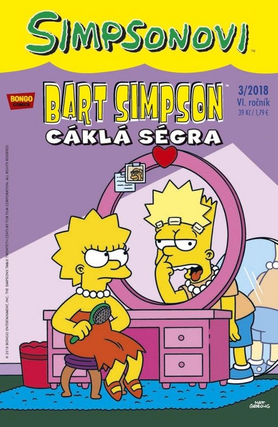 Bart Simpson Cáklá ségra