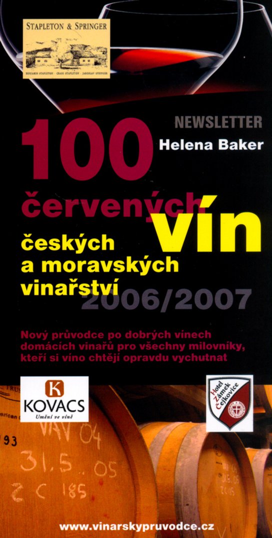 100 červených vín 2006/2007
