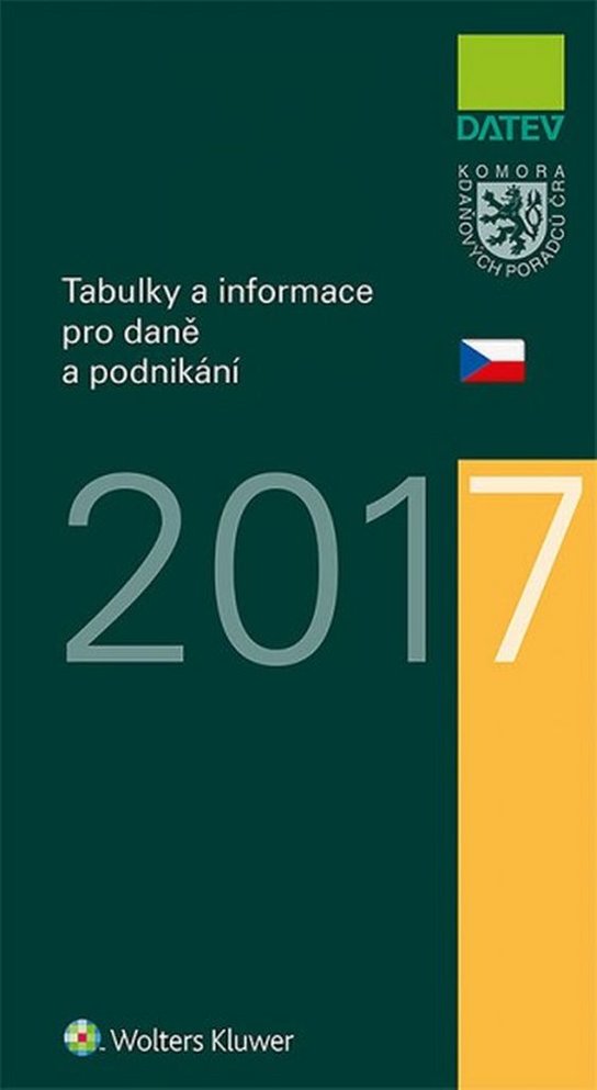 Tabulky a informace pro daně a podnikání 2017