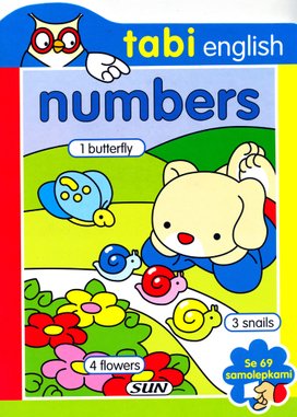 Numbers 69 samolepek