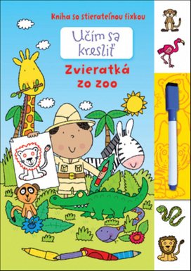 Učím sa kresliť - Zvieratká zo Zoo