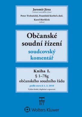 Občanské soudní řízení Kniha I.