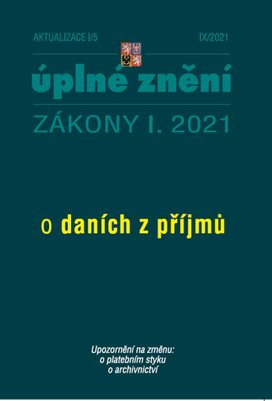Aktualizace I/5 2021 – Daně z příjmů