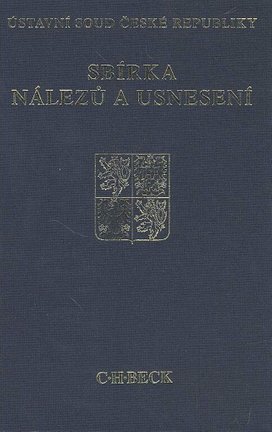 Sbírka nálezů a usnesení ÚS ČR, sv. 58