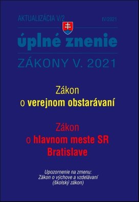 Aktualizácia V-2/2021 Štátna služba, informačné technológie verejnej správy