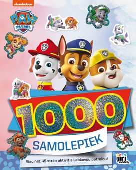 Labková patrola 1000 samolepiek aktivity