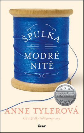 Špulka modré nitě