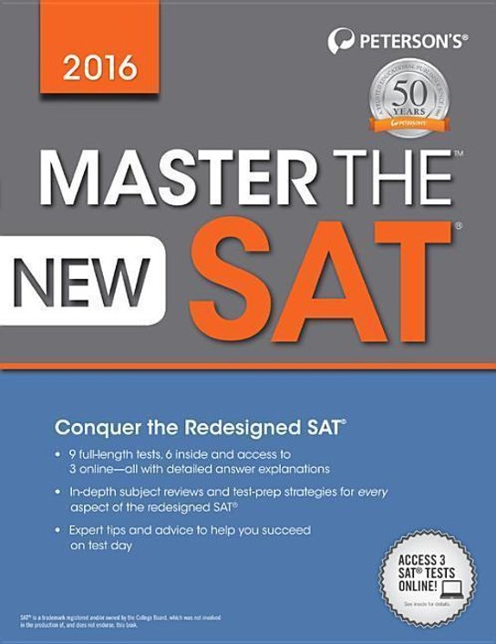 Peterson's Master the New SAT 2016