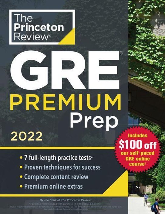 Princeton Review: Princeton Review GRE Premium Prep, 2022