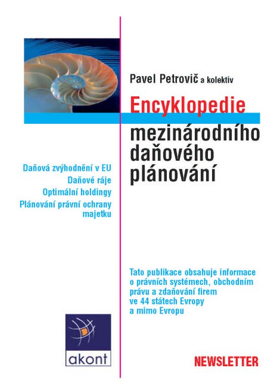 Encyklopedie mezinár.daň.plán.