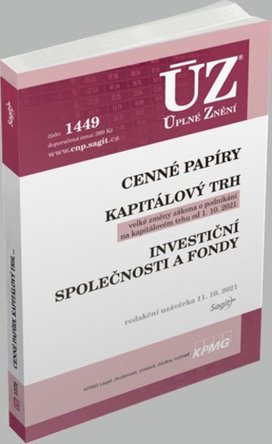 ÚZ 1449 Cenné papíry, Kapitálový trh, Investiční společnosti a fondy