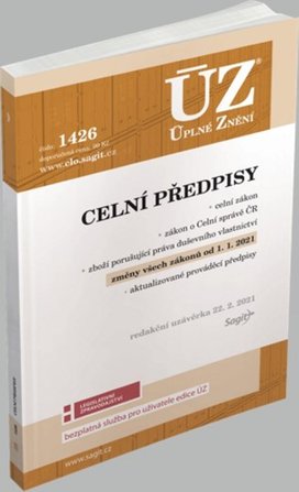 ÚZ 1426 Celní předpisy