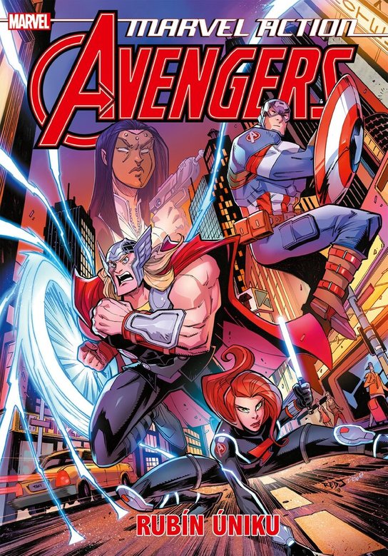 Marvel Action Avengers Rubín úniku