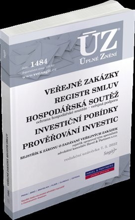 ÚZ 1484 Veřejné zakázky