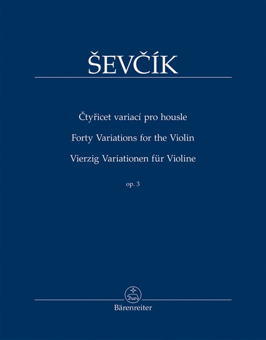 Čtyřicet variací pro housle op. 3