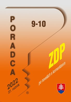 Poradca 9-10/2022 – Zákon o dani z príjmov s komentárom