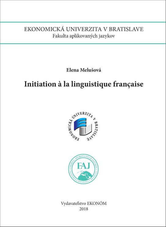 Initiation a la linguistique française