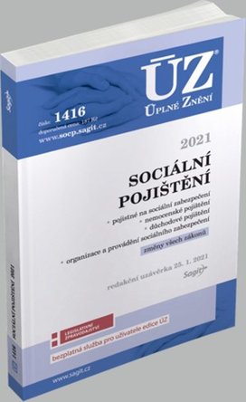 ÚZ 1416 Sociální pojištění 2021